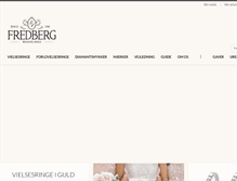 Tablet Screenshot of fredberg.com